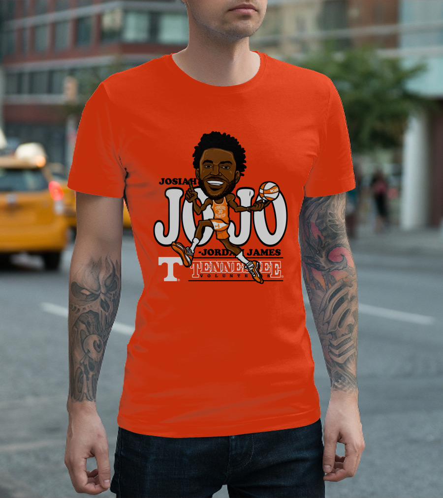 Josiah Jordan James JoJo Tennessee Volunteers Basketball T-Shirt