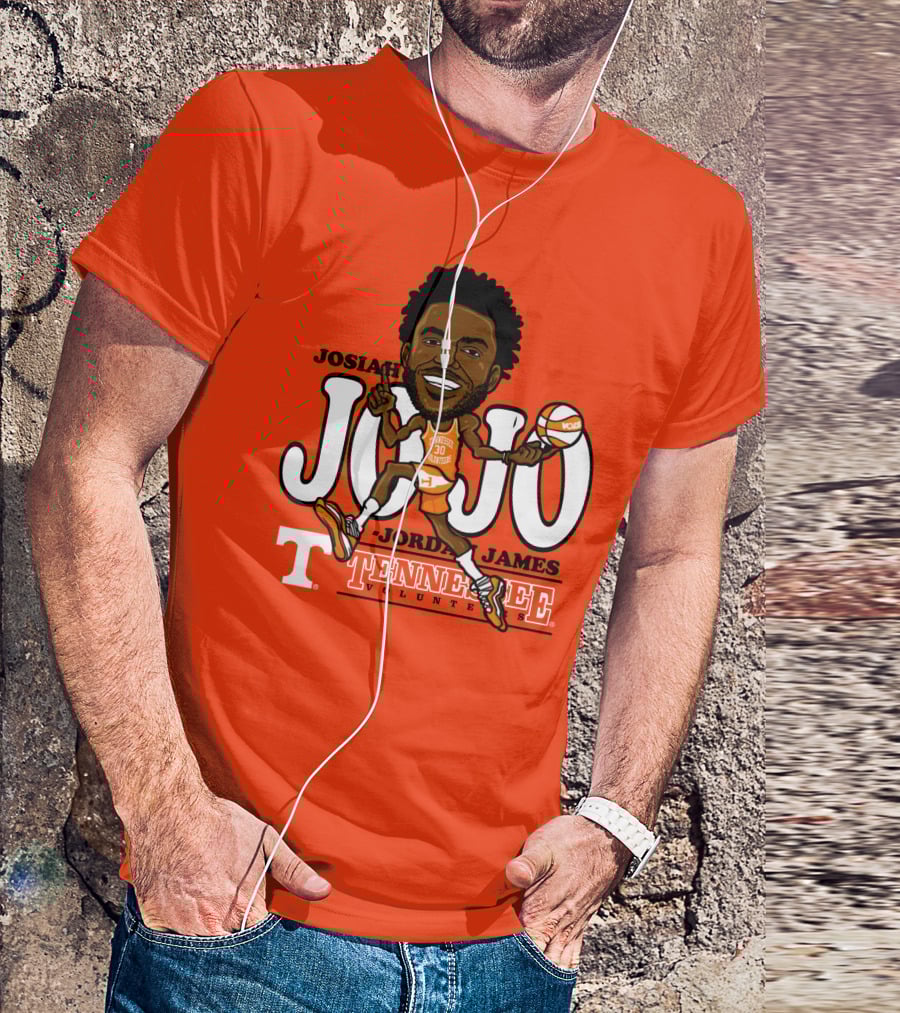 Josiah Jordan James JoJo Tennessee Volunteers Basketball T-Shirt