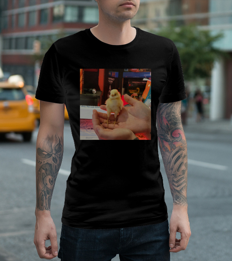 Lukewearechange Tallboi Conspiracy Theory Chick T-Shirt