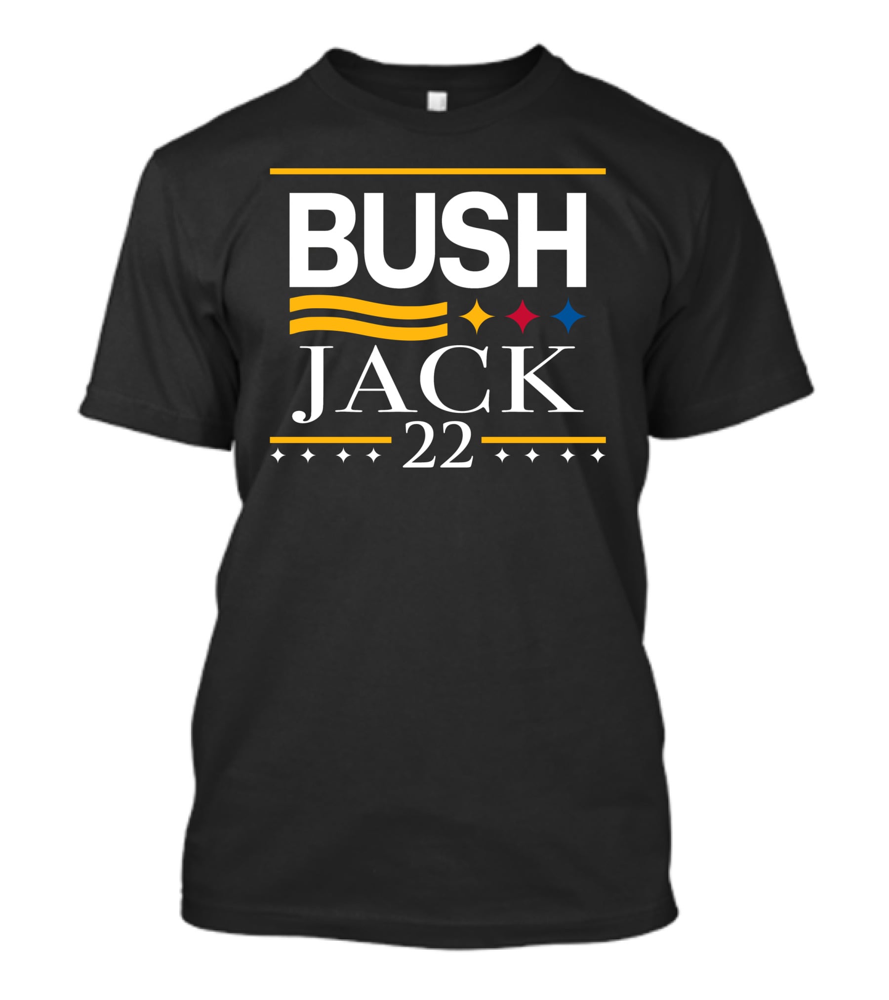 Bush Jack 22 Stars And Stripes Dc4lcustomtees T-Shirt