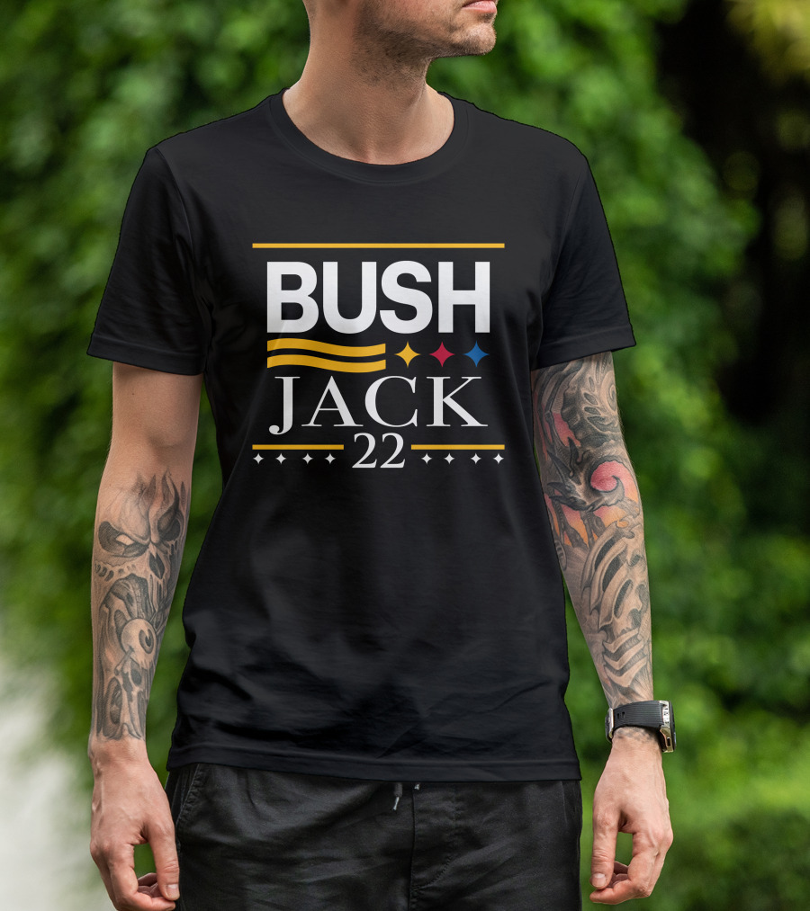 Bush Jack 22 Stars And Stripes Dc4lcustomtees T-Shirt