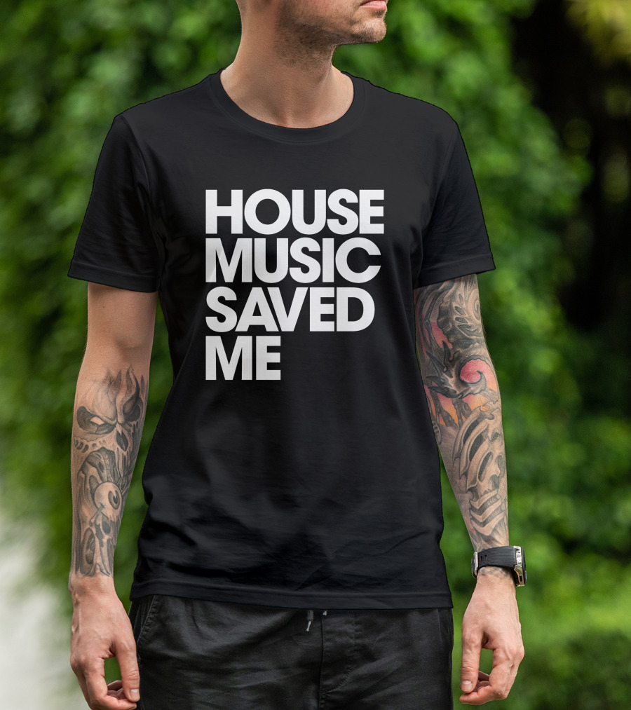 Defected Records House Music Saved Me T-Shirt