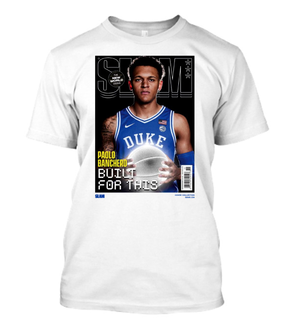 SLAM New World Issue Paolo Banchero Duke Built For This Issue 235 T-Shirt