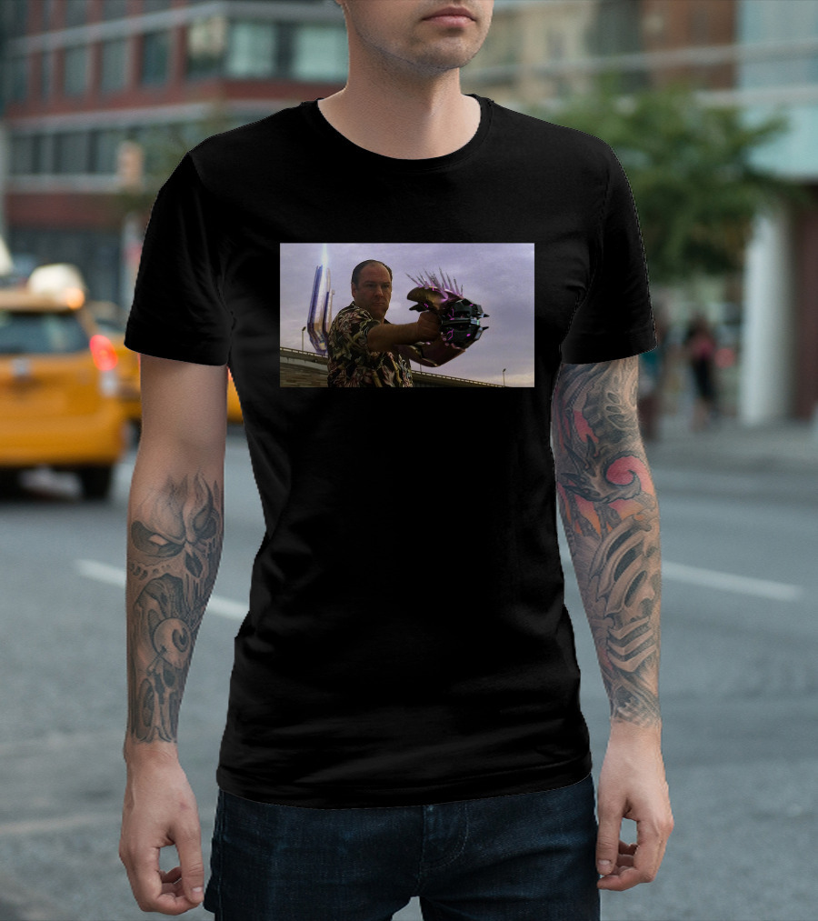 Tony Soprano Halo Needler Fusion T-Shirt