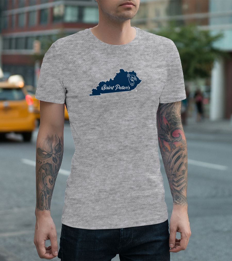 Pat Forde State Of Saint Peter's Kentucky Peacocks T-Shirt