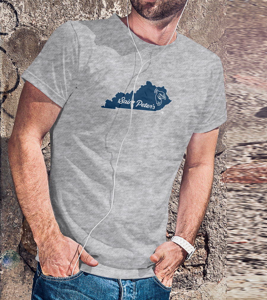 Pat Forde State Of Saint Peter's Kentucky Peacocks T-Shirt