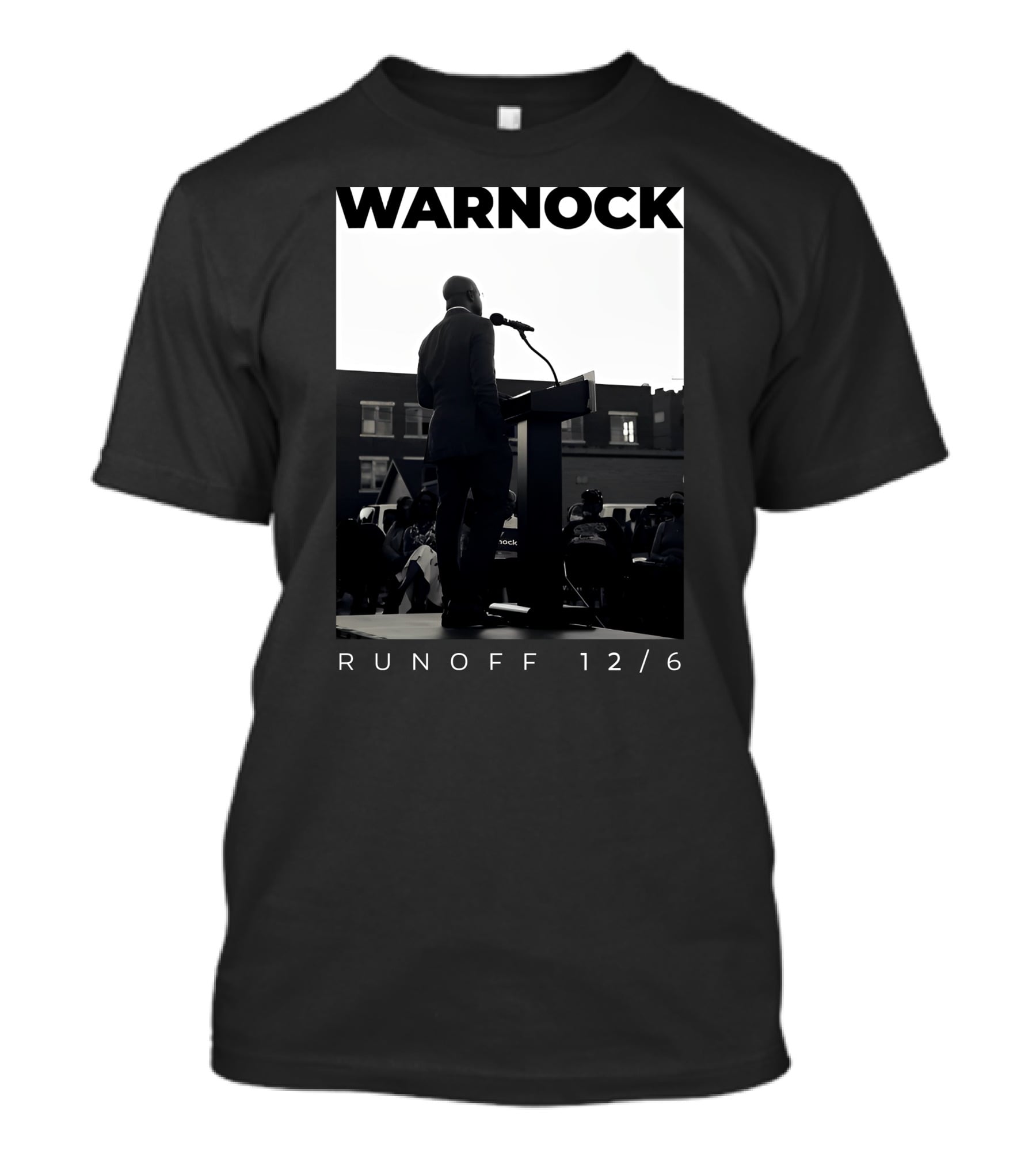 WARNOCK Runoff 12/6 T-Shirt