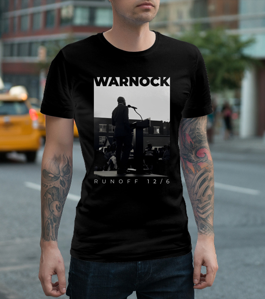 WARNOCK Runoff 12/6 T-Shirt