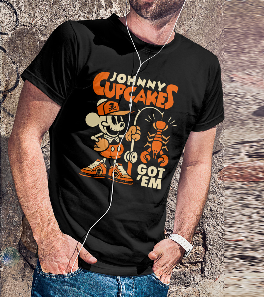 Johnny Cupcakes Crustacean Cupkicks Got 'Em T-Shirt