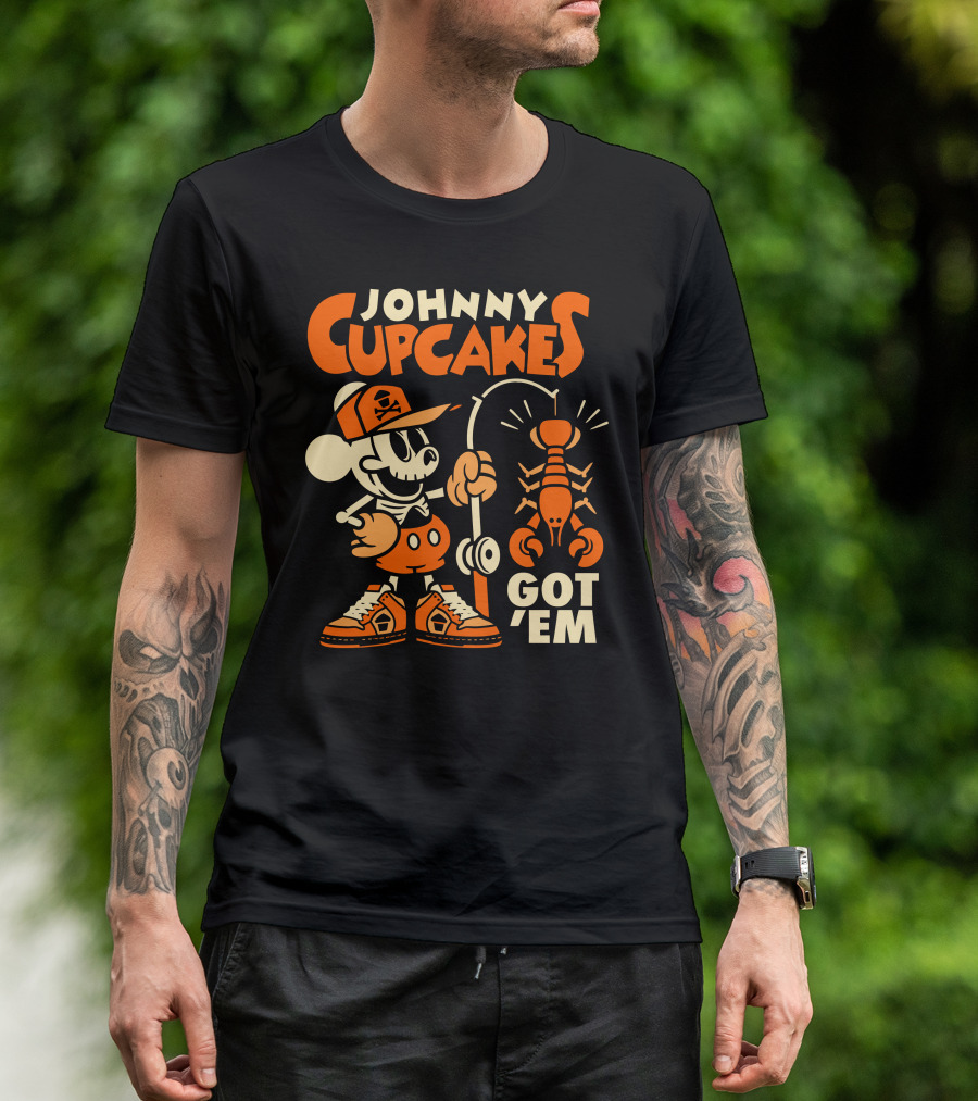 Johnny Cupcakes Crustacean Cupkicks Got 'Em T-Shirt