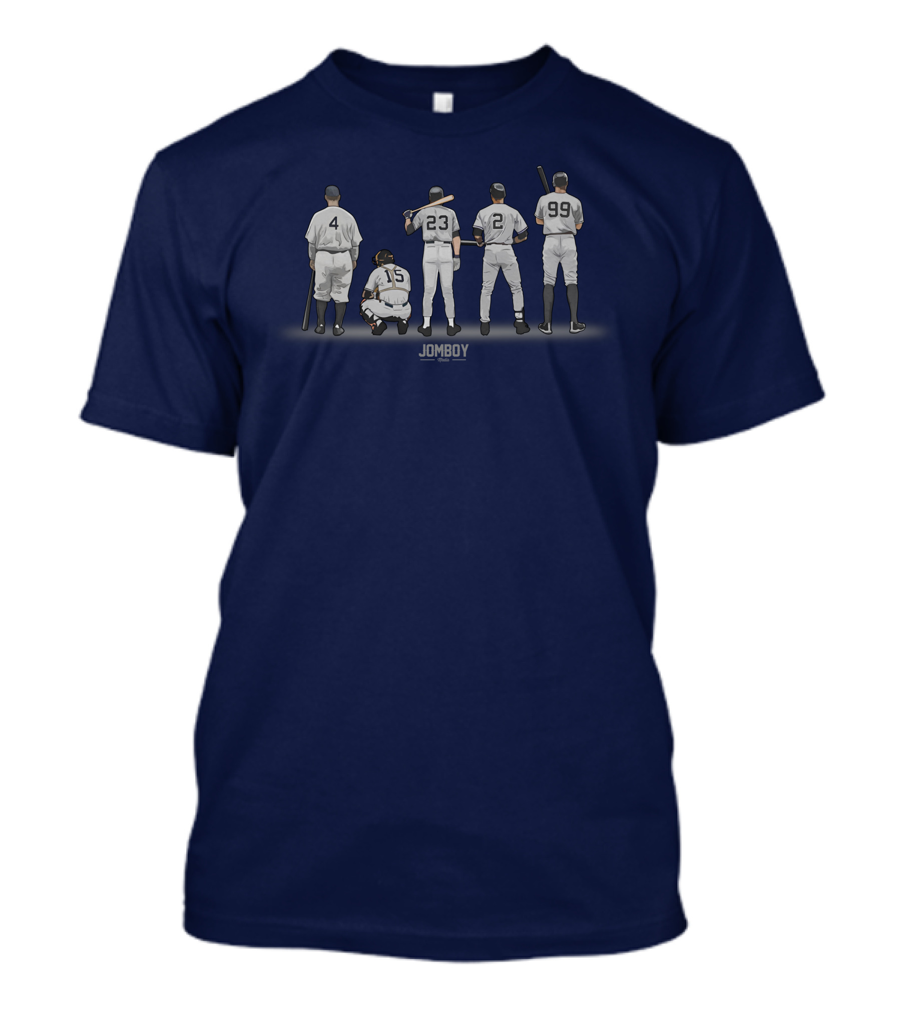 4 15 23 2 99 Players Baseball Jomboy Media T-Shirt