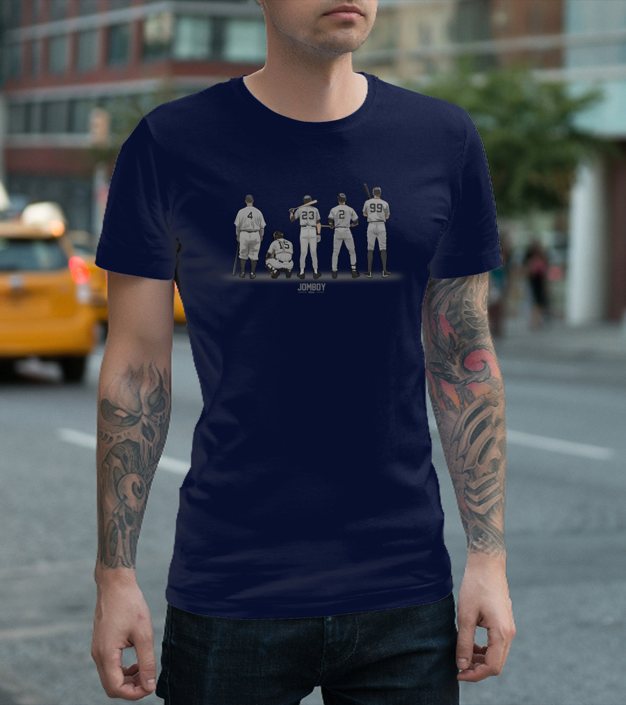 4 15 23 2 99 Players Baseball Jomboy Media T-Shirt
