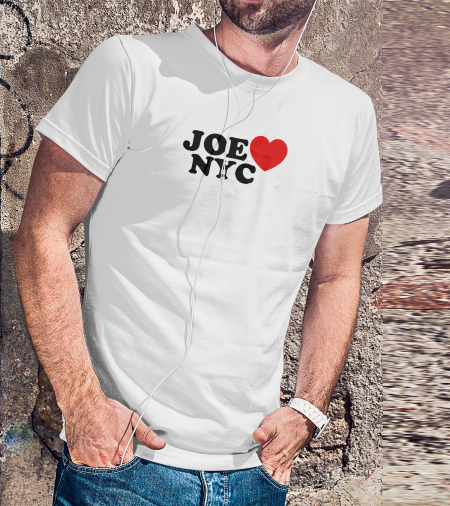 Joe Heart NYC Red Love T-Shirt