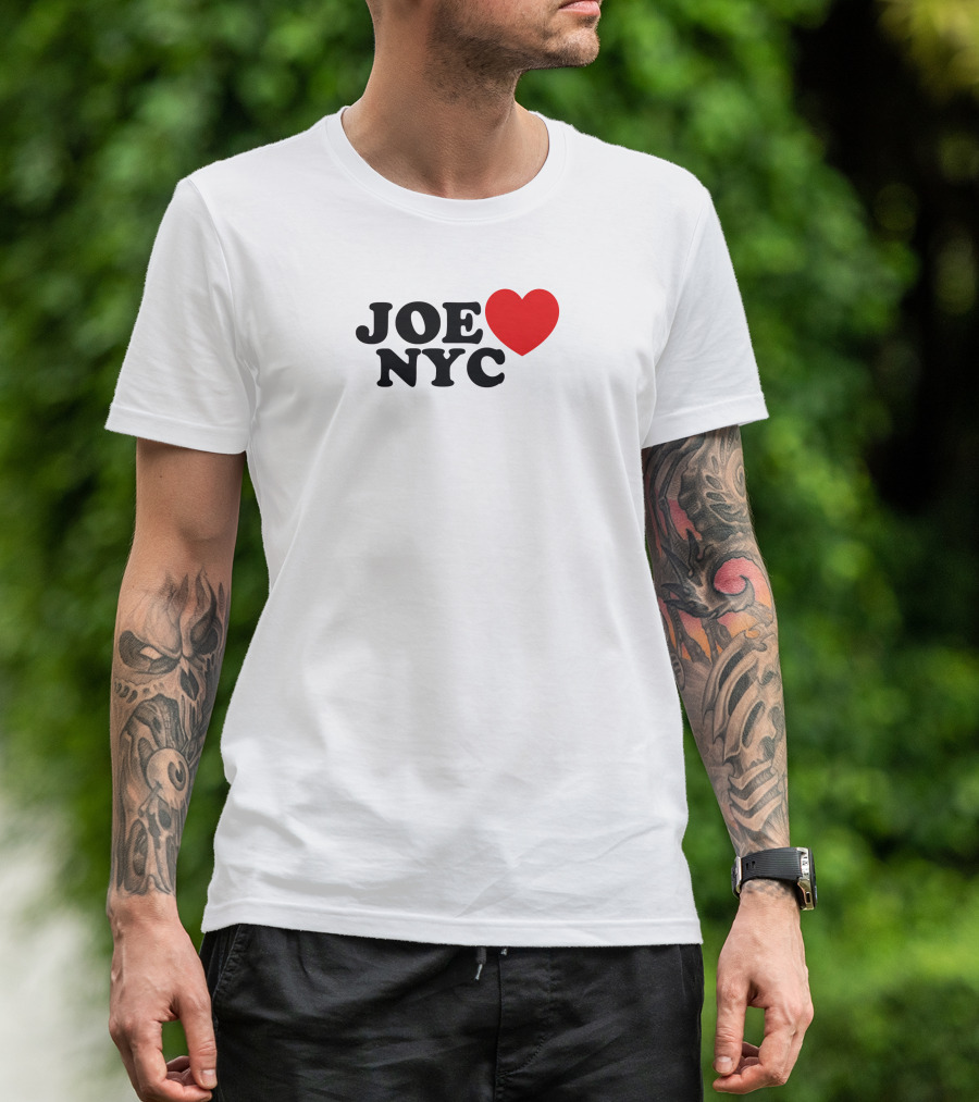 Joe Heart NYC Red Love T-Shirt