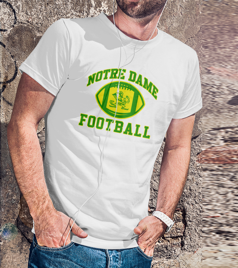 Notre Dame Football Coach Marcus Freeman Iconic Game Day Wear T-Shirt