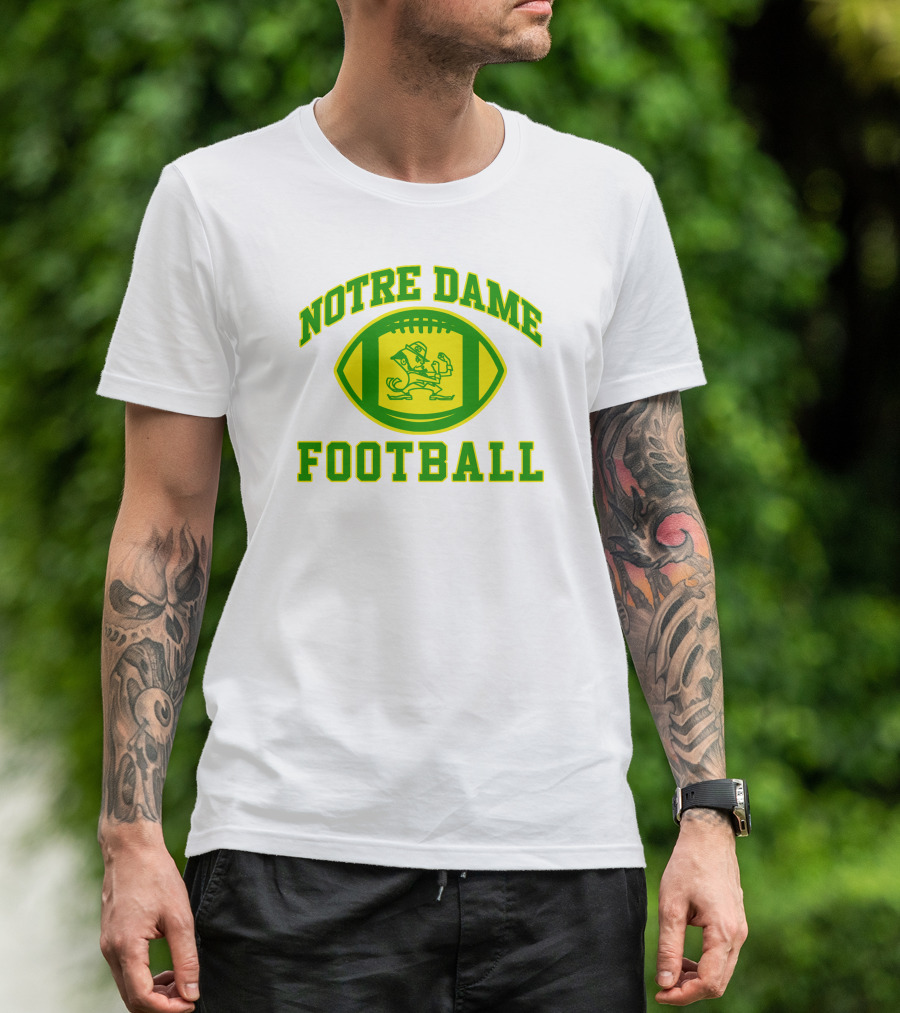 Notre Dame Football Coach Marcus Freeman Iconic Game Day Wear T-Shirt