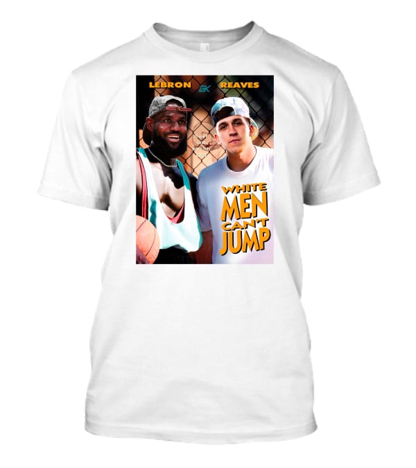 Lebron Reaves White Men Can't Jump Basketball Movie T-Shirt
