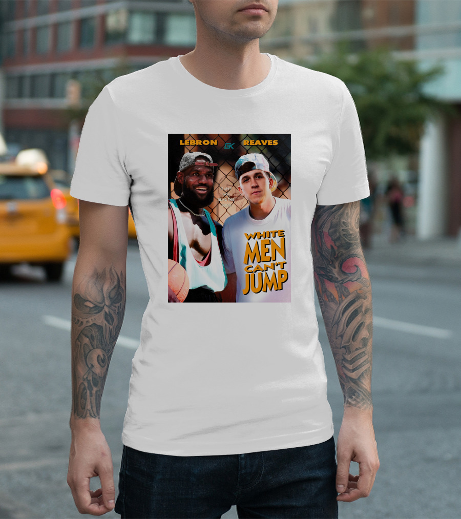 Lebron Reaves White Men Can't Jump Basketball Movie T-Shirt