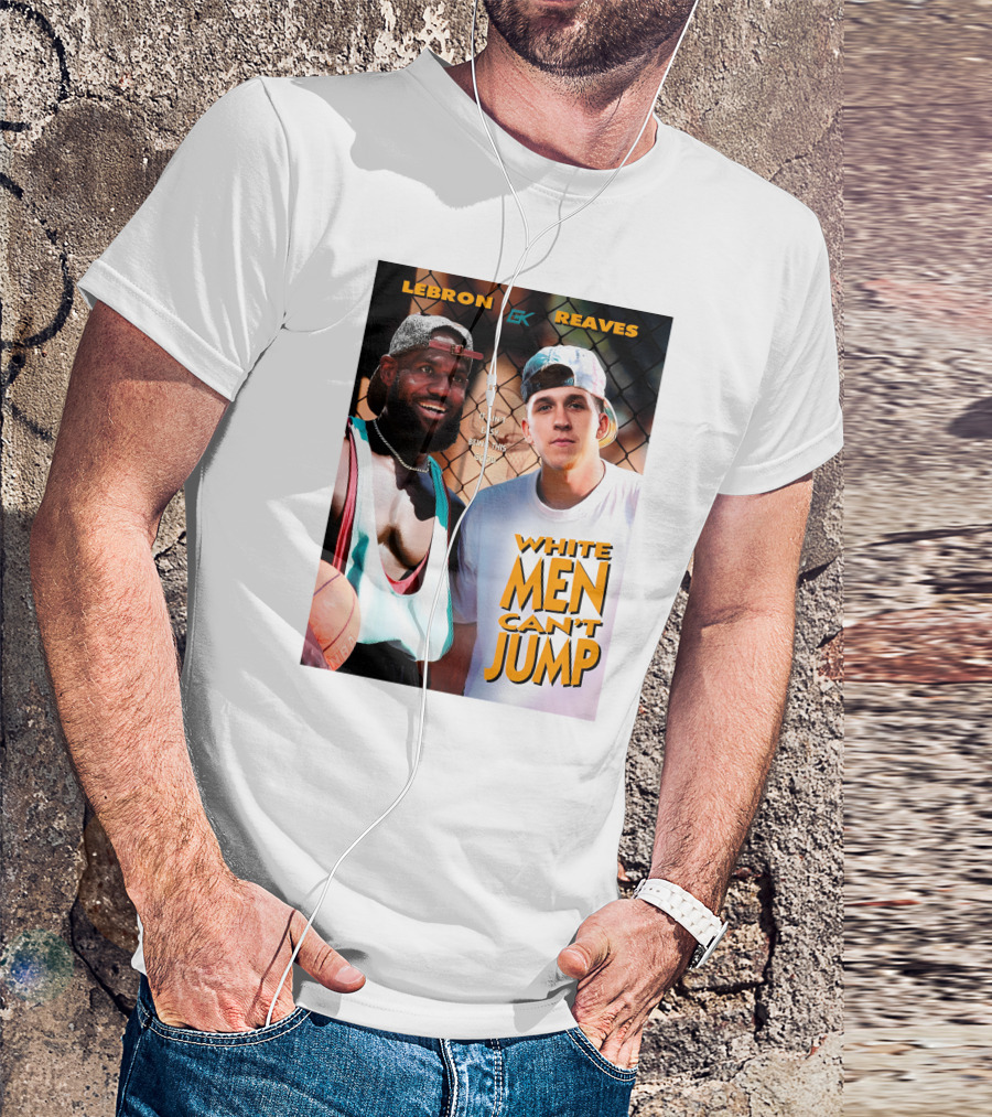 Lebron Reaves White Men Can't Jump Basketball Movie T-Shirt