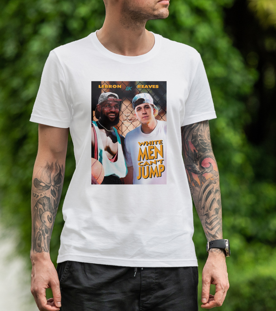 Lebron Reaves White Men Can't Jump Basketball Movie T-Shirt