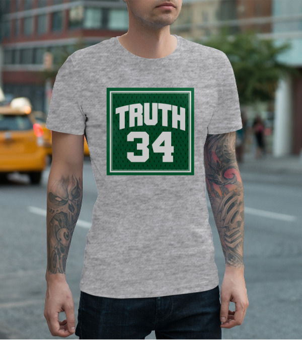 Boston Celtics Truth 34 Green Jersey T-Shirt