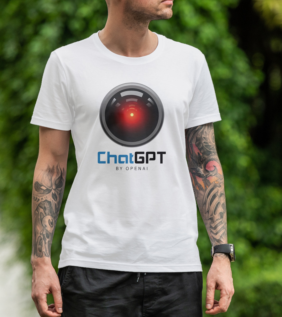 ChatGPT By OpenAI HAL 9000 T-Shirt