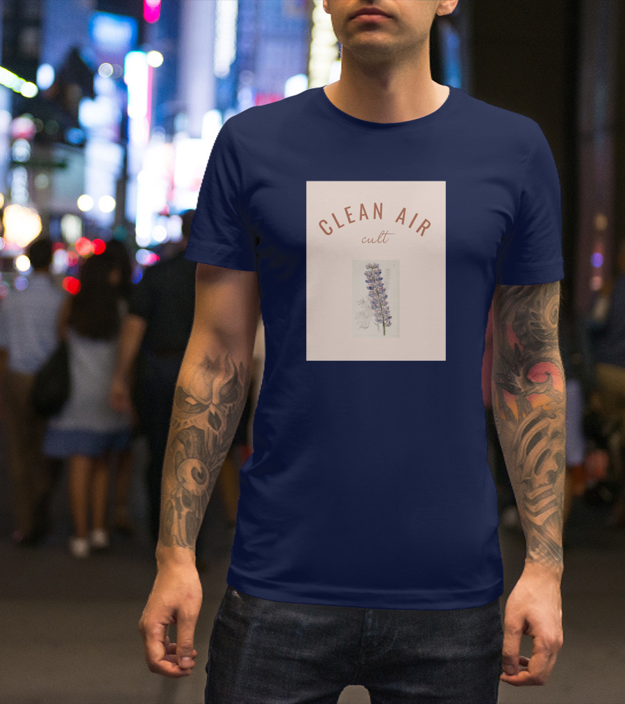 Clean Air Cult Lavender T-Shirt