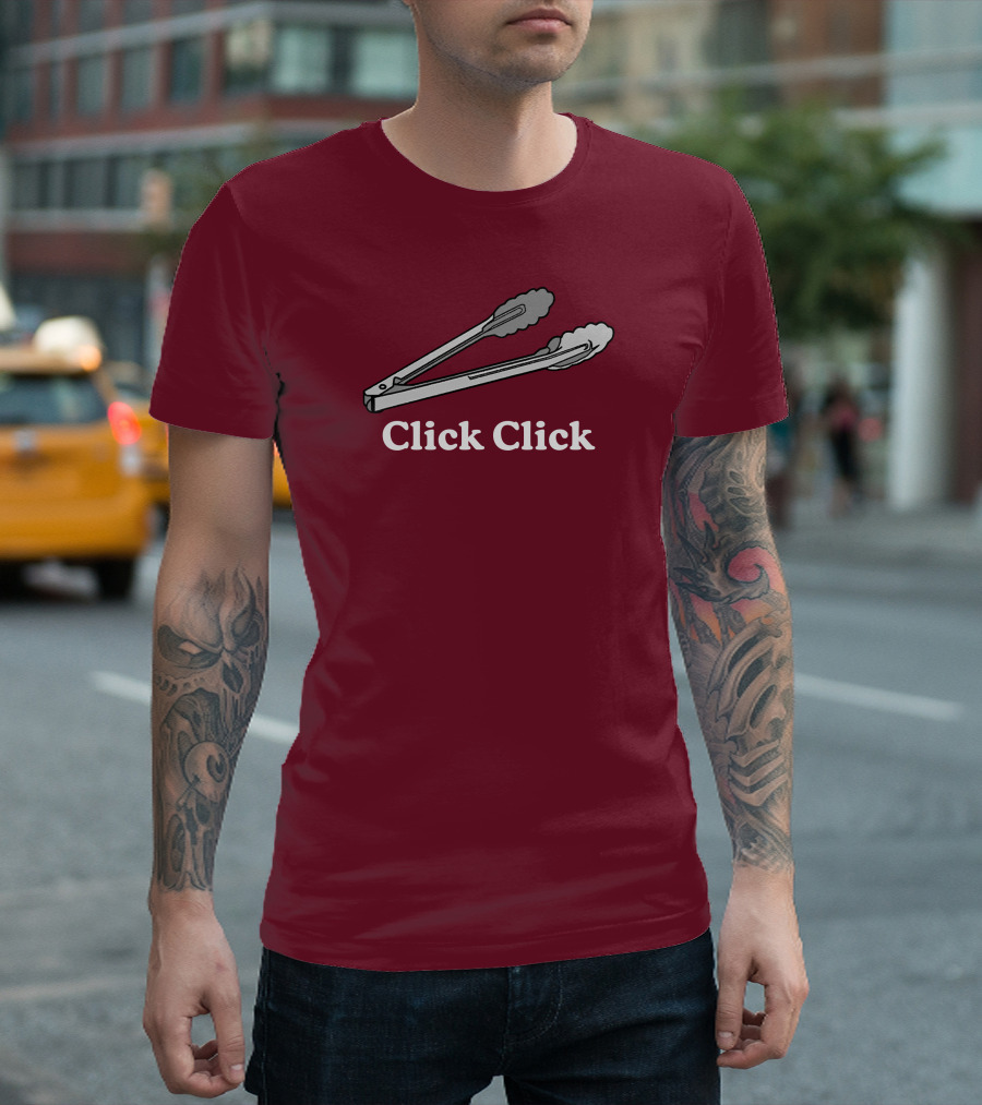 Middleclassfancy Click Click Tongs T-Shirt