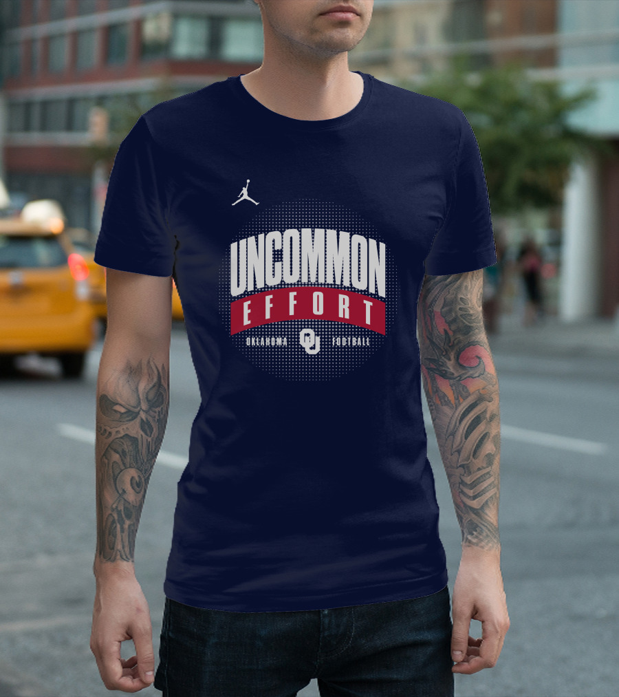 Uncommon Effort Oklahoma Football OU Jordan Brand T-Shirt