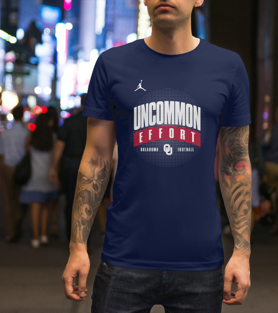 Uncommon Effort Oklahoma Football OU Jordan Brand T-Shirt