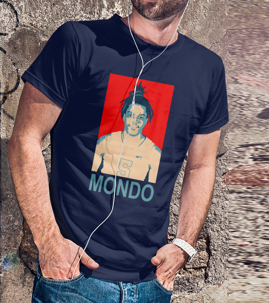 Mondo Basketball Number 5 T-Shirt