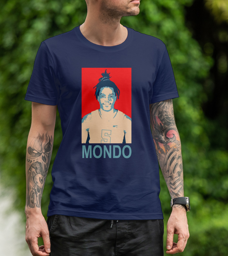 Mondo Basketball Number 5 T-Shirt