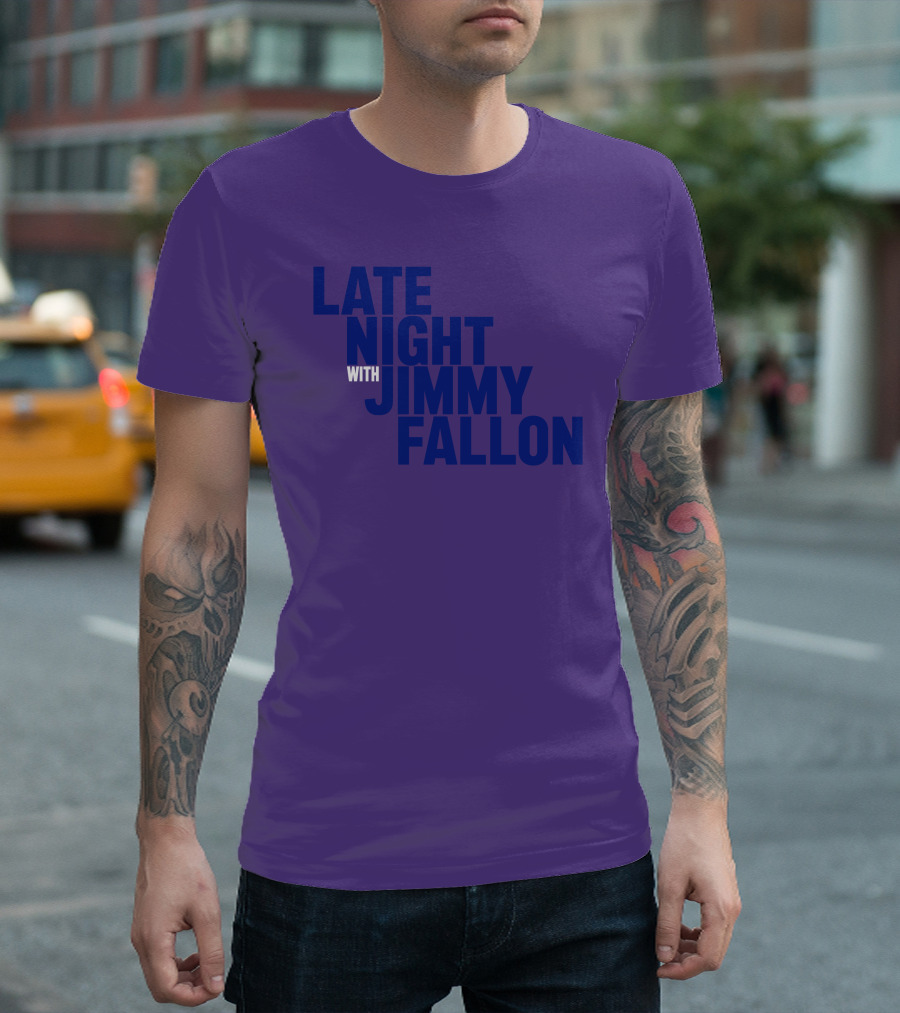 Late Night With Jimmy Fallon Mike Shoemaker T-Shirt