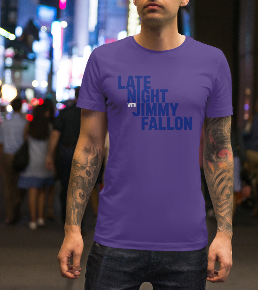 Late Night With Jimmy Fallon Mike Shoemaker T-Shirt