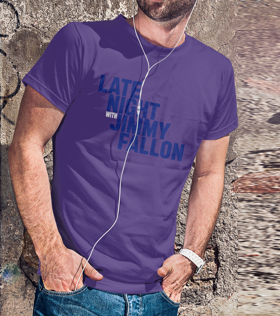 Late Night With Jimmy Fallon Mike Shoemaker T-Shirt