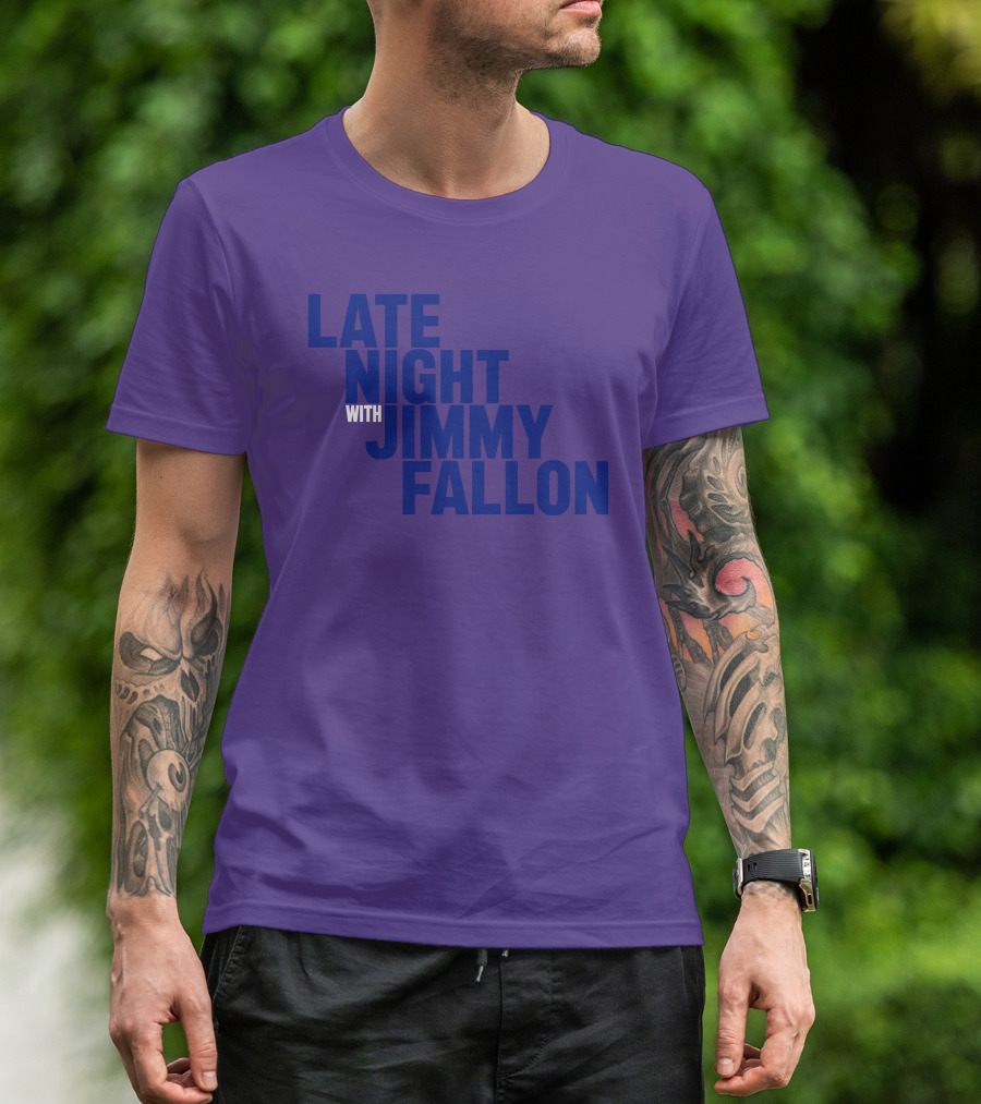 Late Night With Jimmy Fallon Mike Shoemaker T-Shirt