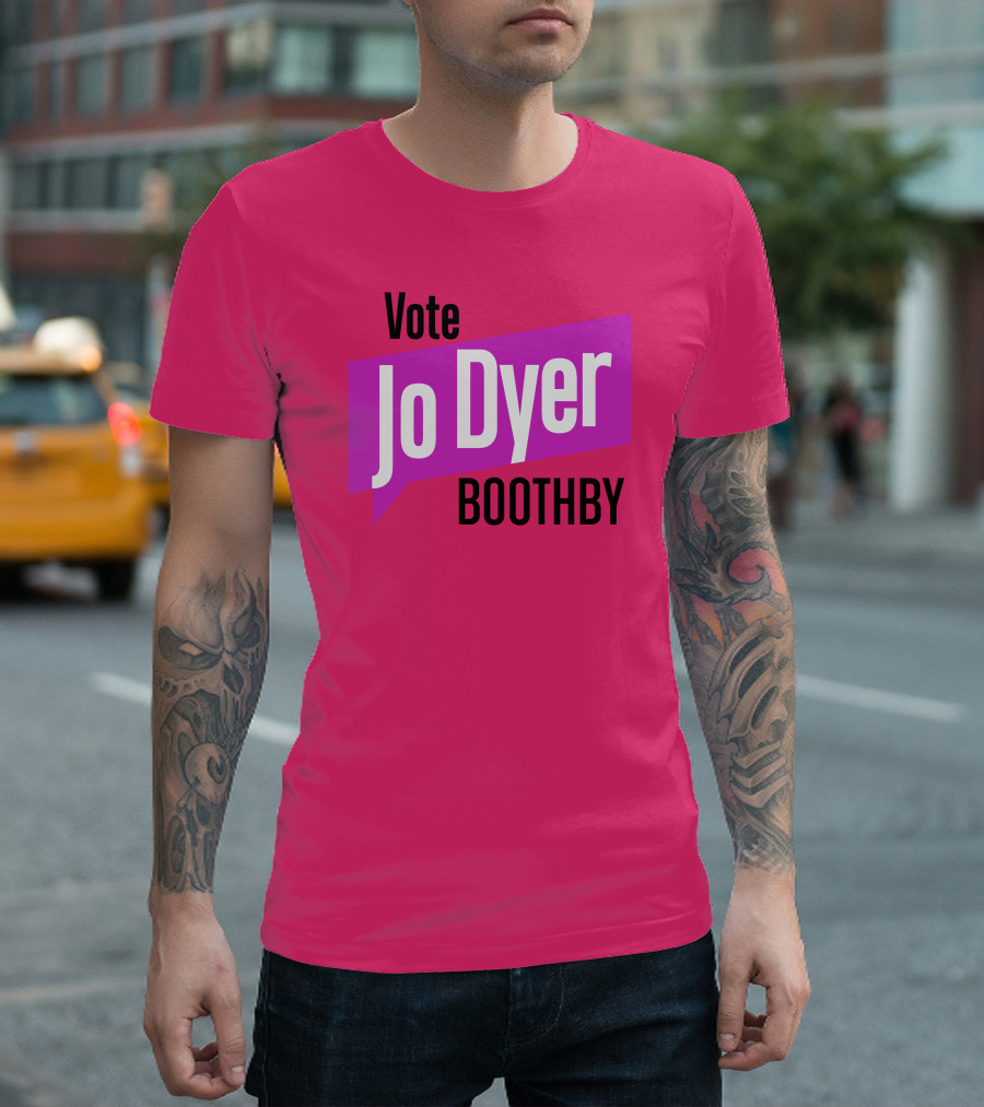 Vote Jo Dyer Boothby Independent Voice T-Shirt