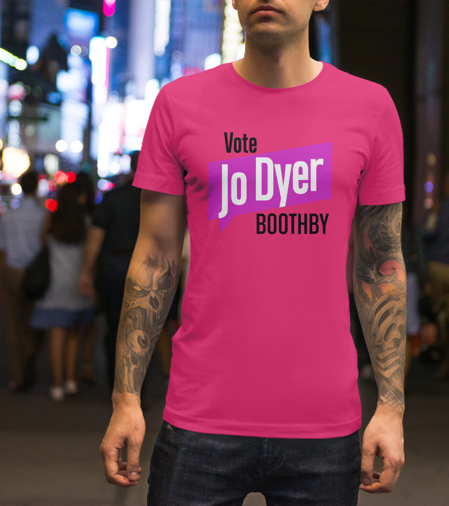 Vote Jo Dyer Boothby Independent Voice T-Shirt
