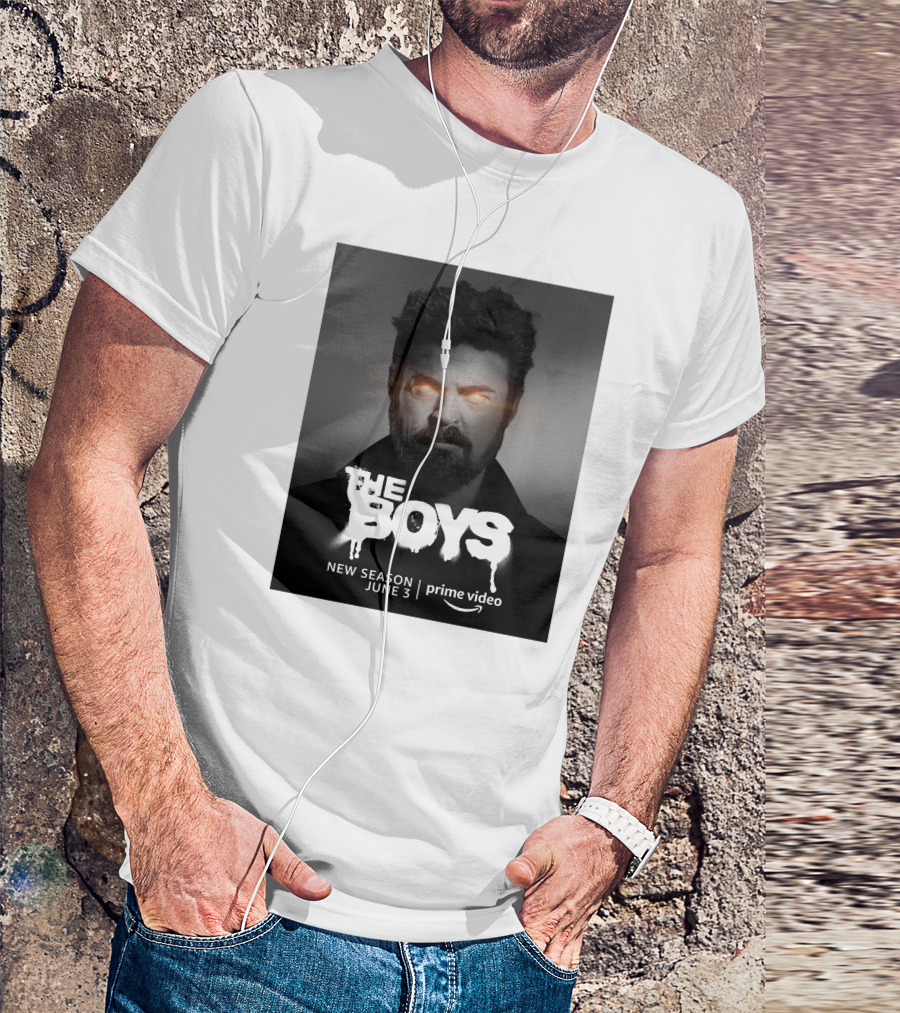 The Boys New Season June 3 Prime Video Superhero Dark T-Shirt