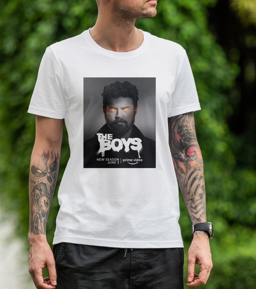 The Boys New Season June 3 Prime Video Superhero Dark T-Shirt