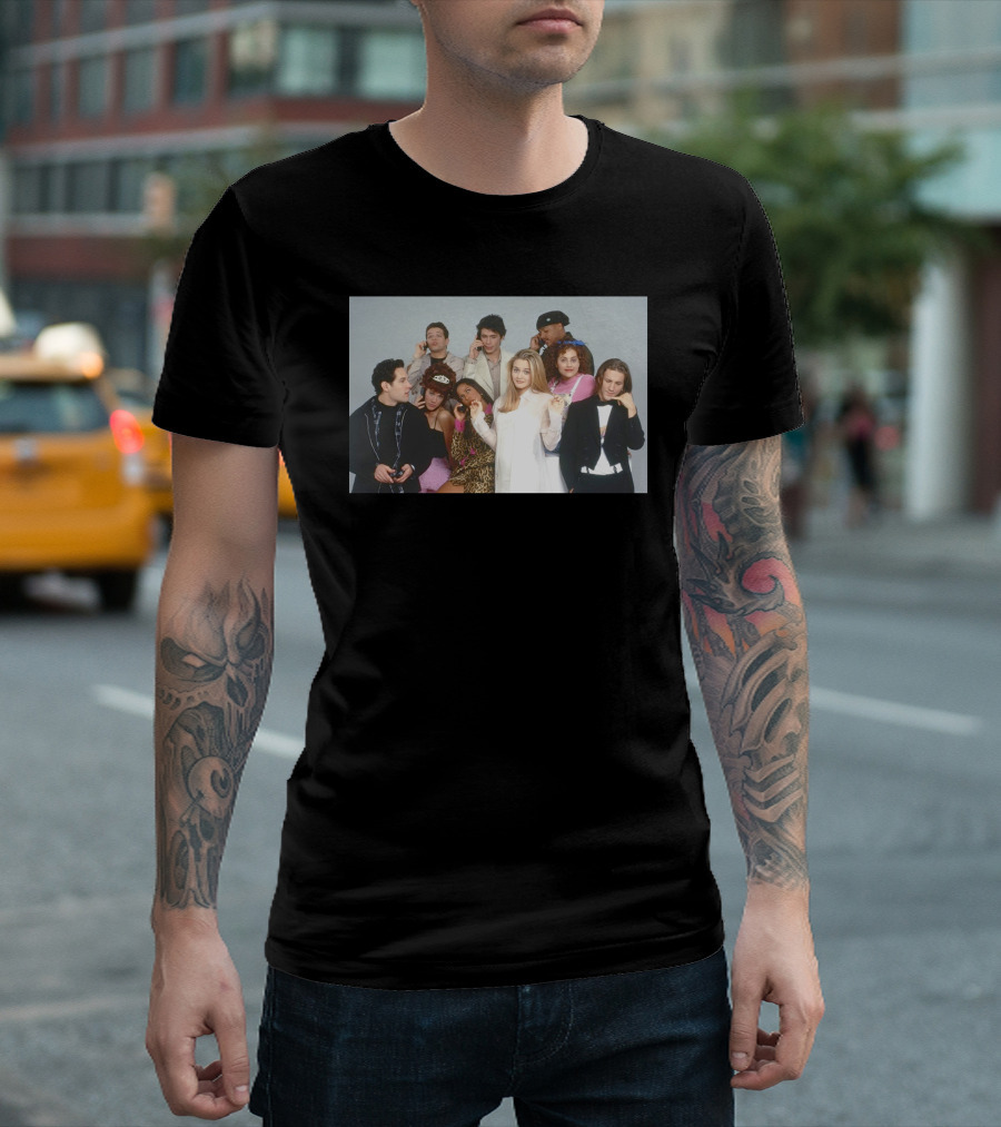 Krishnanand Kelkar As Patricinhas De Beverly Hills Clueless Cast Ensemble T-Shirt