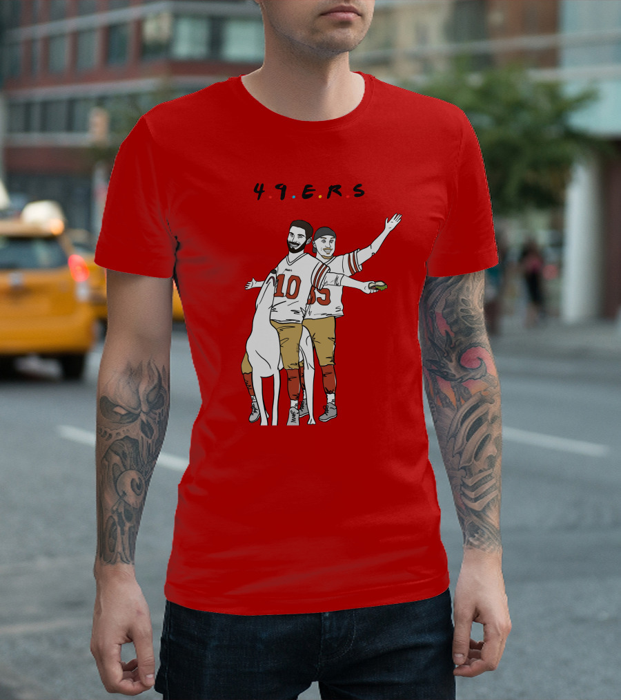 Rita Oak Friends Jimmy Garoppolo Brian Hill Dog 49ers Football Fun T-Shirt