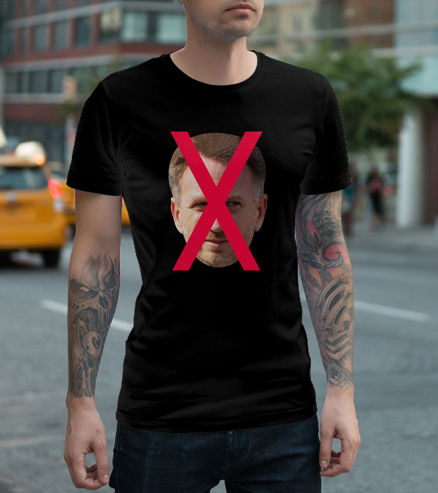 Christian Horner Red X I Just Want Red Bull To Lose T-Shirt