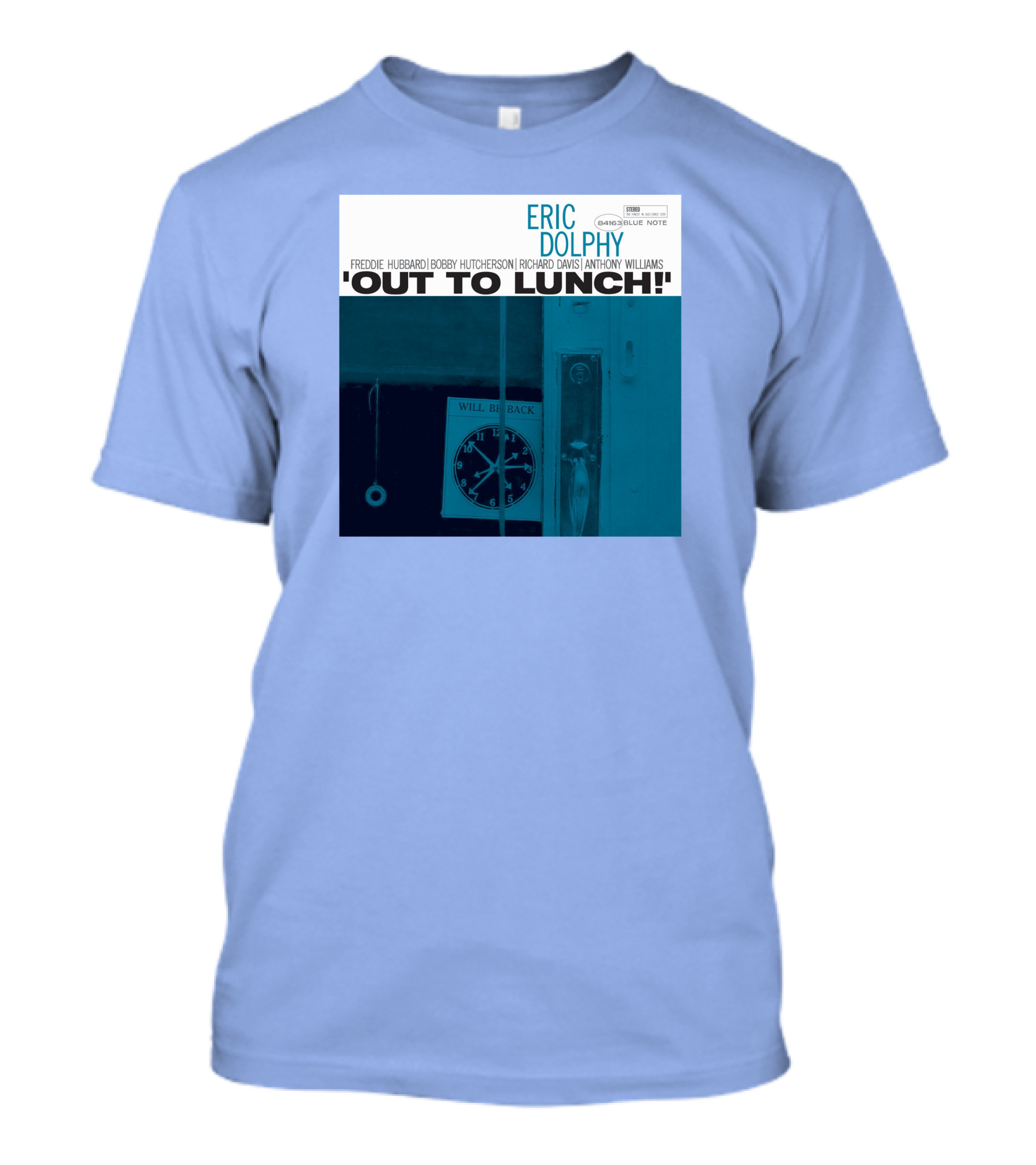 Blue Note Records Eric Dolphy Freddie Hubbard Bobby Hutcherson Richard Davis Anthony Williams Out To Lunch T-Shirt