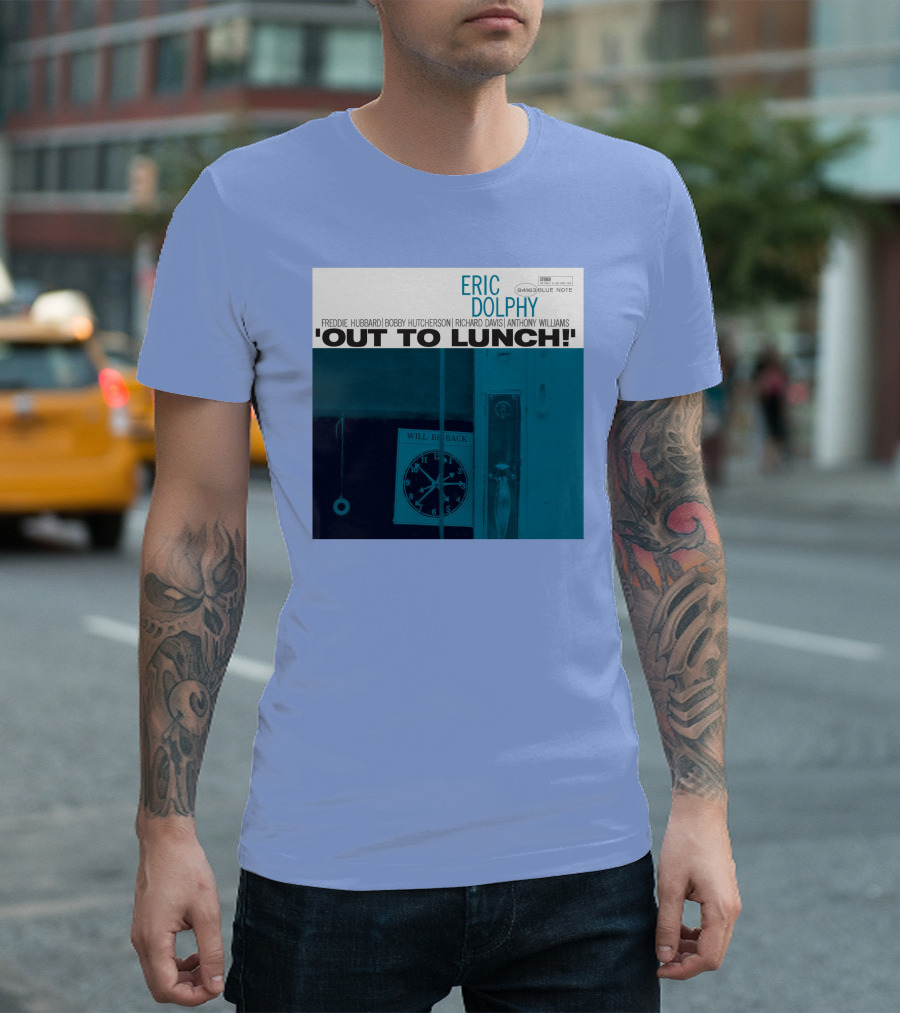 Blue Note Records Eric Dolphy Freddie Hubbard Bobby Hutcherson Richard Davis Anthony Williams Out To Lunch T-Shirt