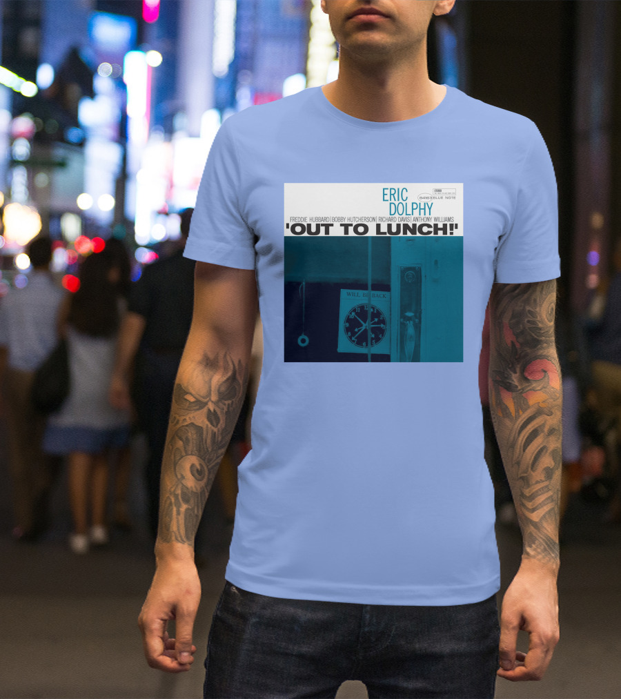 Blue Note Records Eric Dolphy Freddie Hubbard Bobby Hutcherson Richard Davis Anthony Williams Out To Lunch T-Shirt