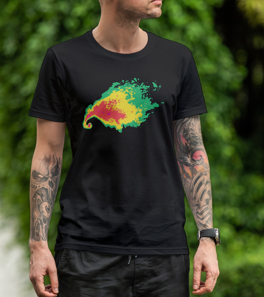 Ryan Hall Supercell Doppler Radar T-Shirt