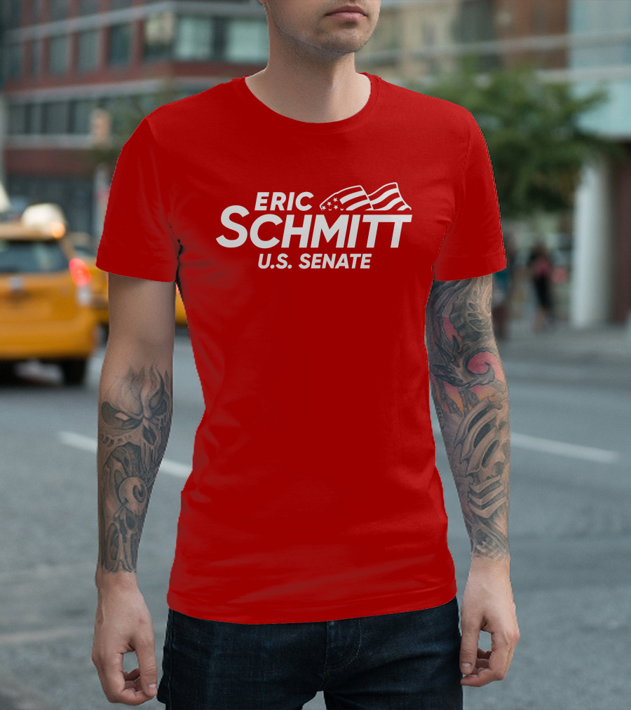 Eric Schmitt U.S. Senate Flag T-Shirt