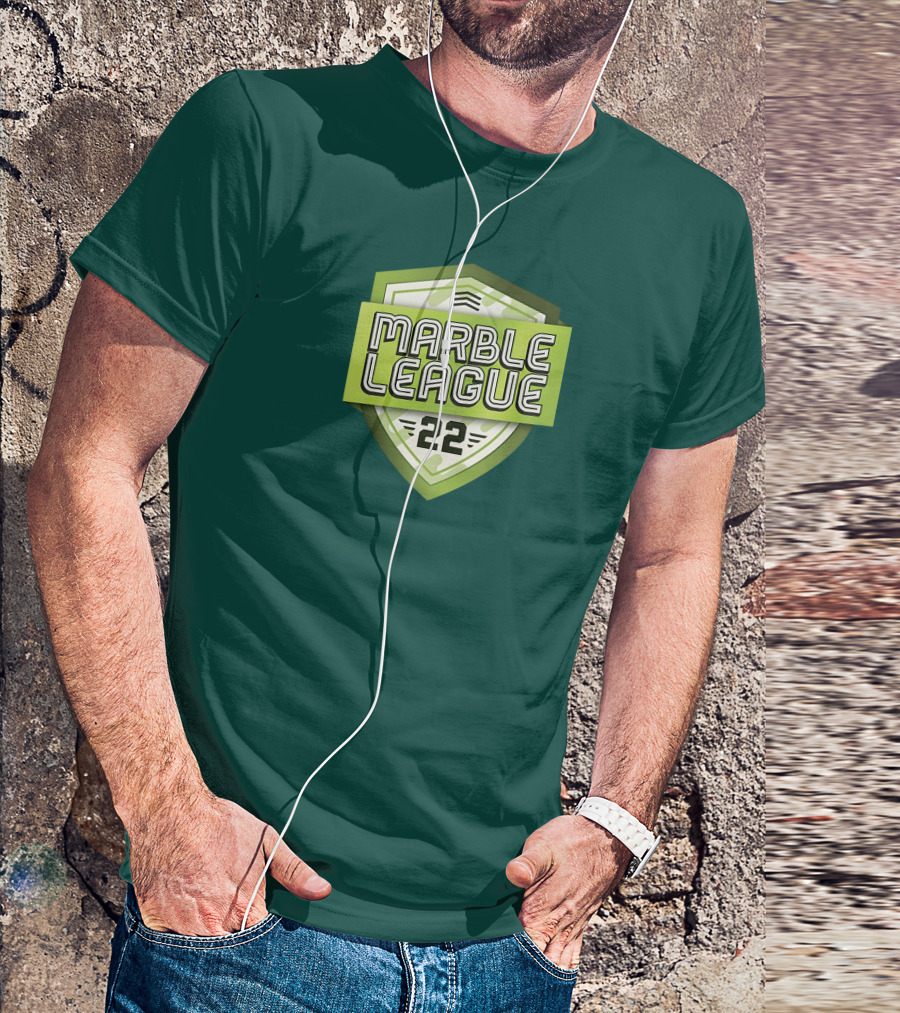 Marble League 22 Jelle's Marble Runs Badge T-Shirt