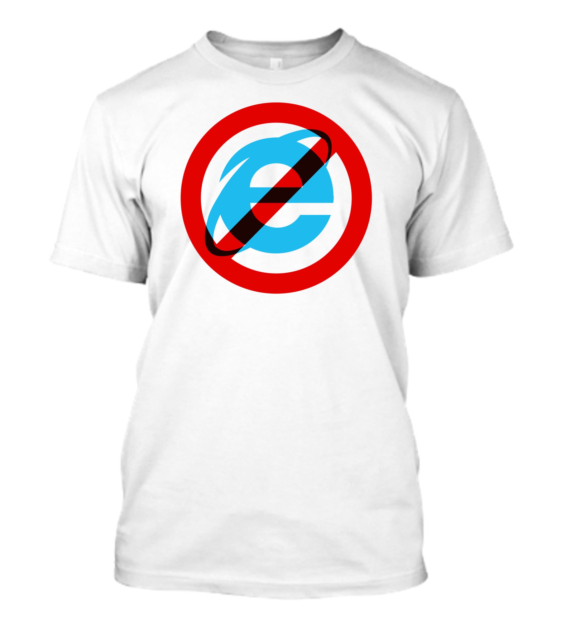 Unkledell I Hate The Internet Explorer 10 11 With No Internet Explorer T-Shirt